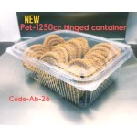 Hinge Container 1250CC (625 Pcs) (Freight To-Pay)